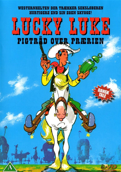 Lucky Luke - Pigtråd over prærien / Jesse James (DVD)