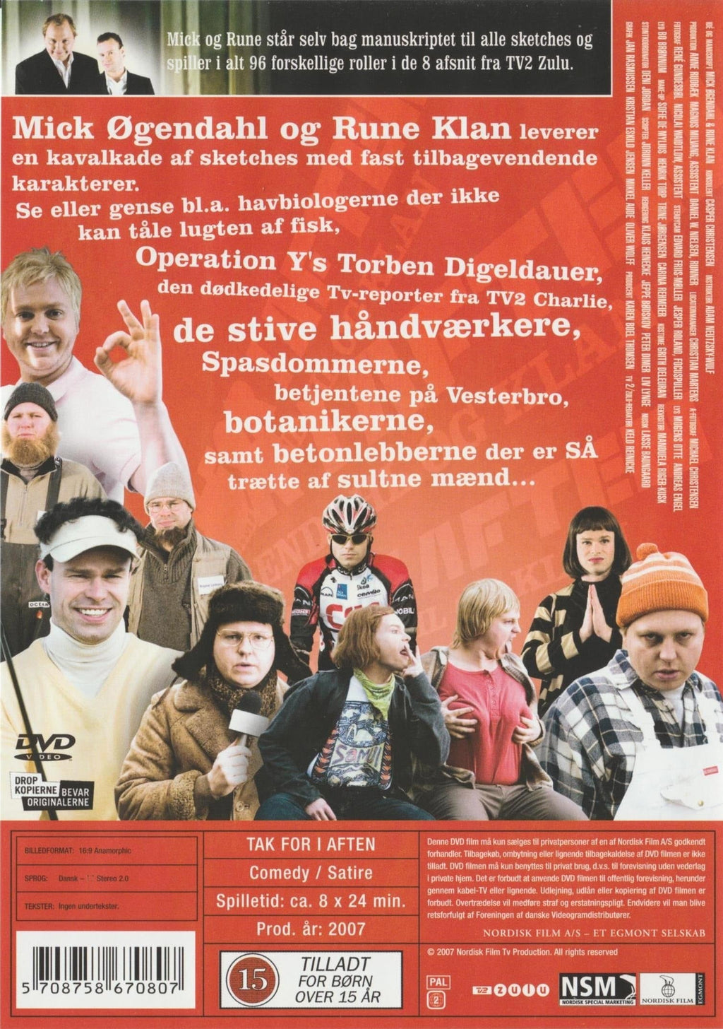 Tak for i aften - Med Øgendahl og Klan (DVD)