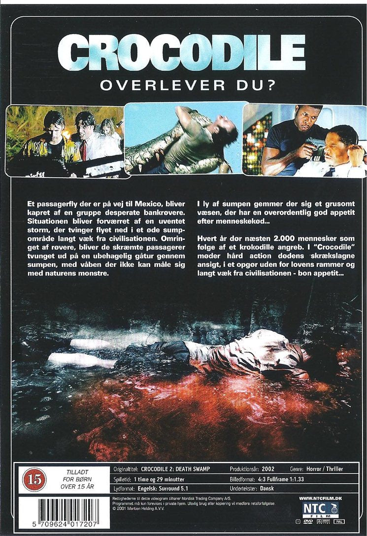 Crocodile - Overlever Du? (DVD)