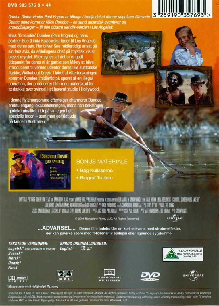 Crocodile Dundee i Los Angeles (DVD)