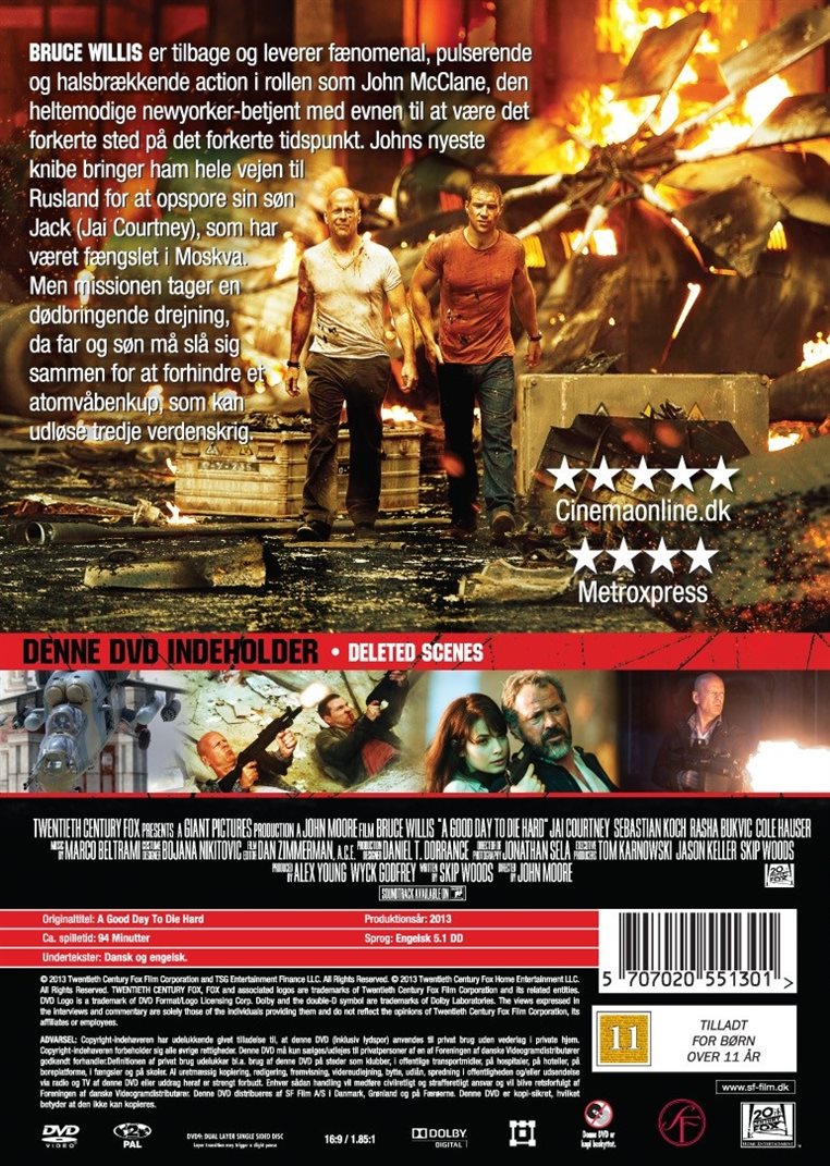 A Good Day To Die Hard (DVD)