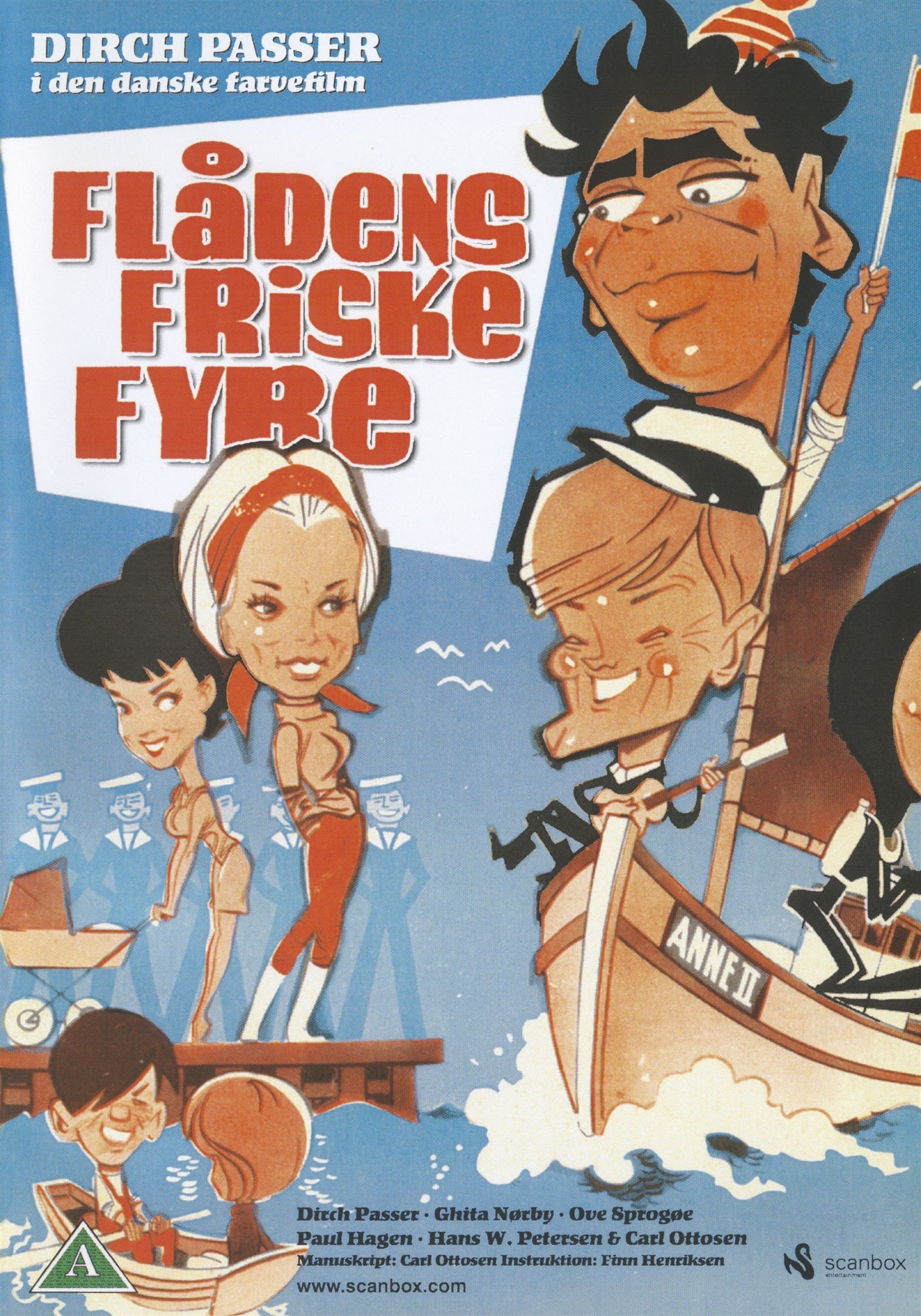 Flådens friske fyre (DVD)