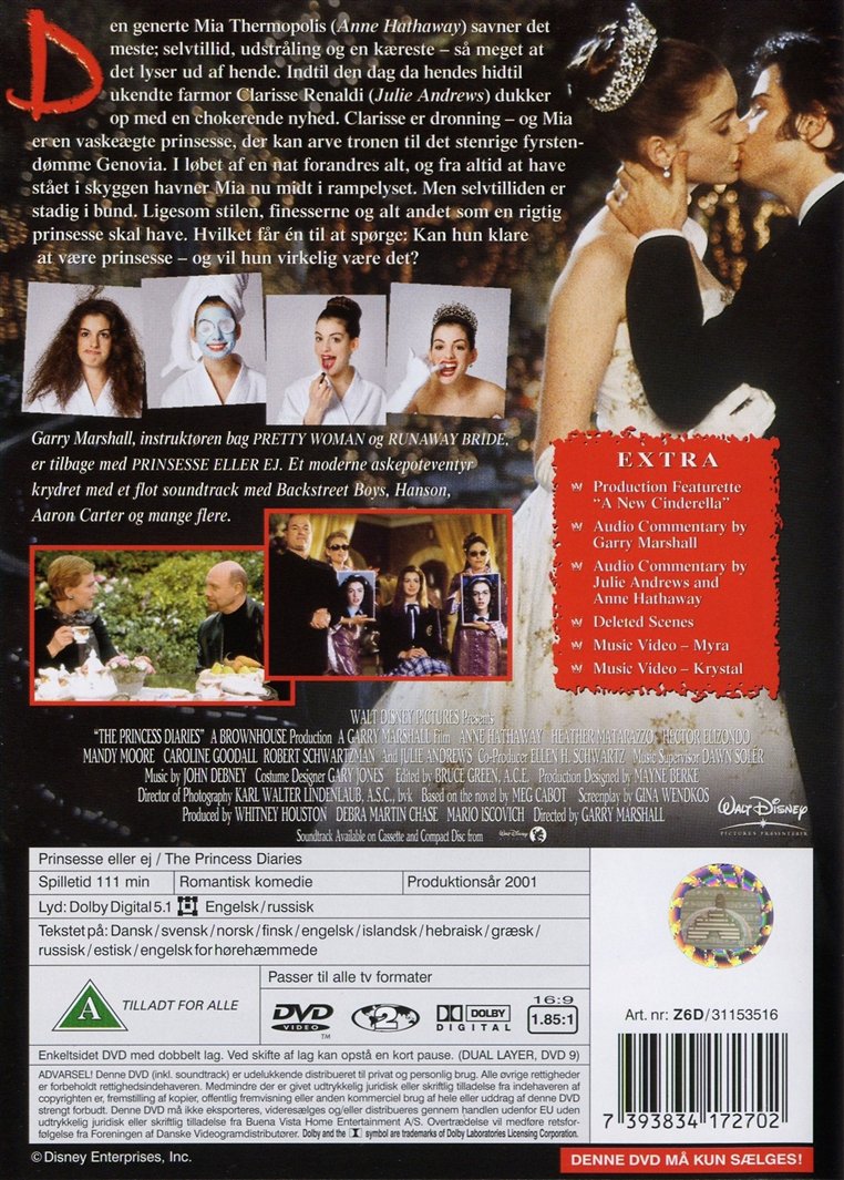 Prinsesse eller ej (DVD)