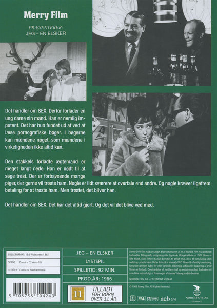 Jeg - en elsker (DVD)