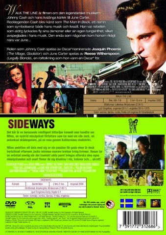 Walk The Line / Sideways (DVD)