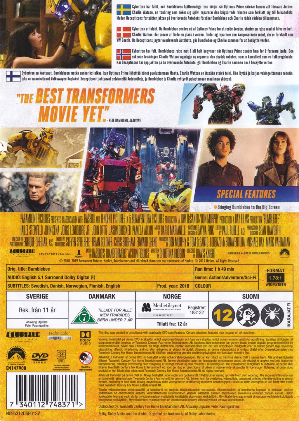 Bumblebee (DVD)