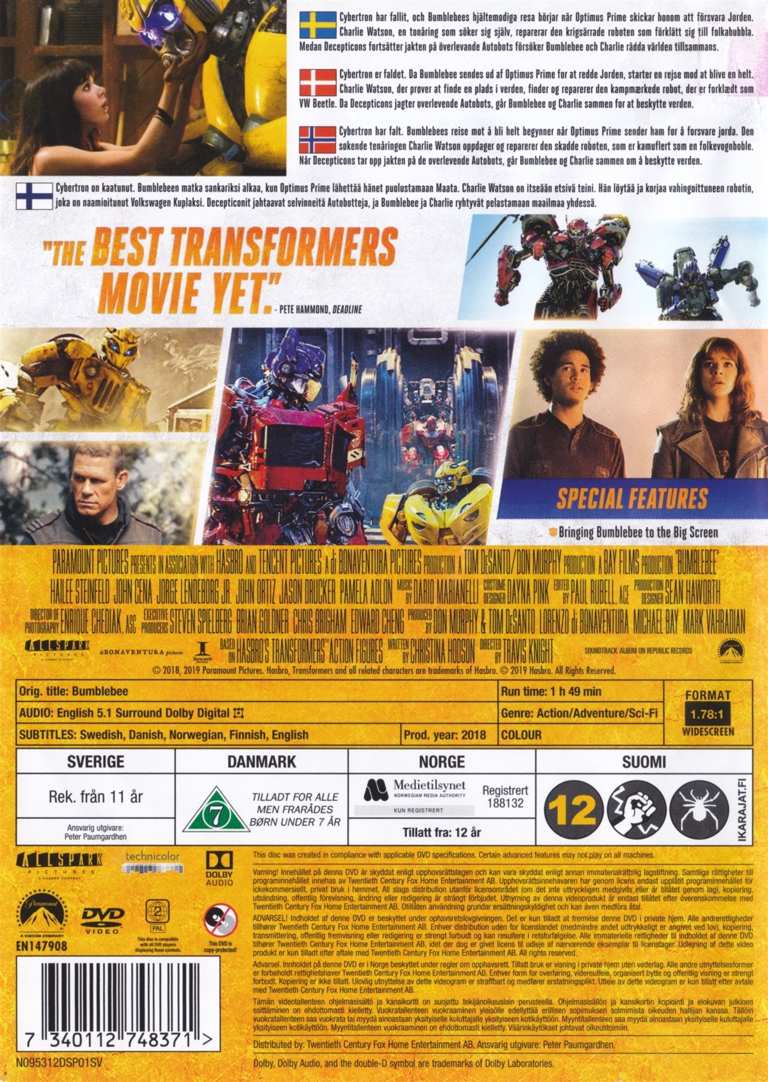 Bumblebee (DVD)