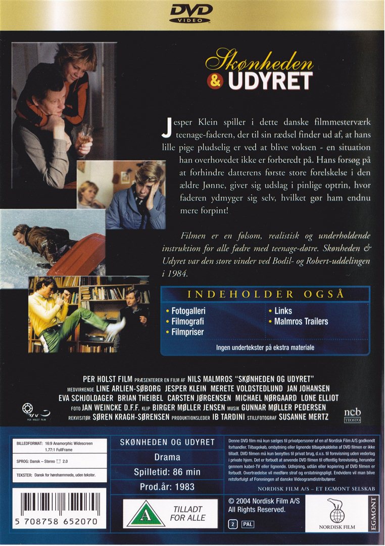 Skønheden og udyret (DVD)