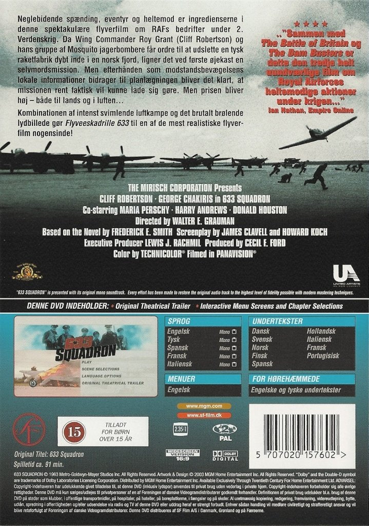 Flyveeskadrille 633 (DVD)