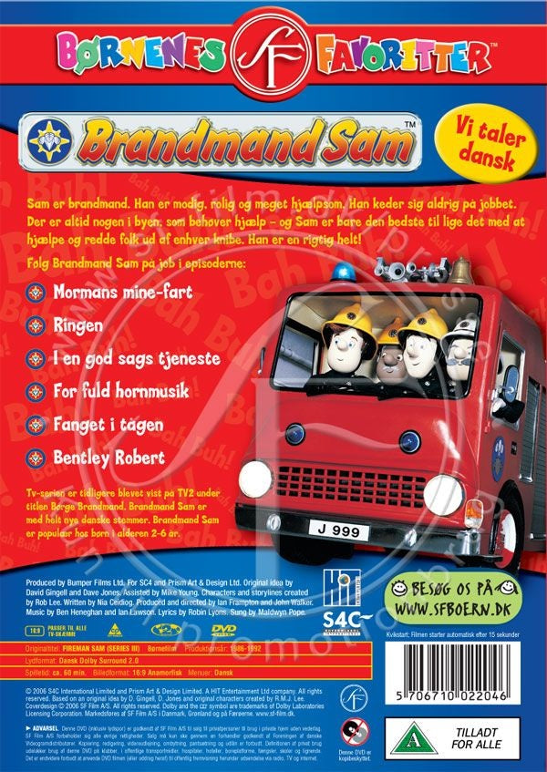 Brandmand Sam 4 - I En God Sags Tjeneste (DVD)