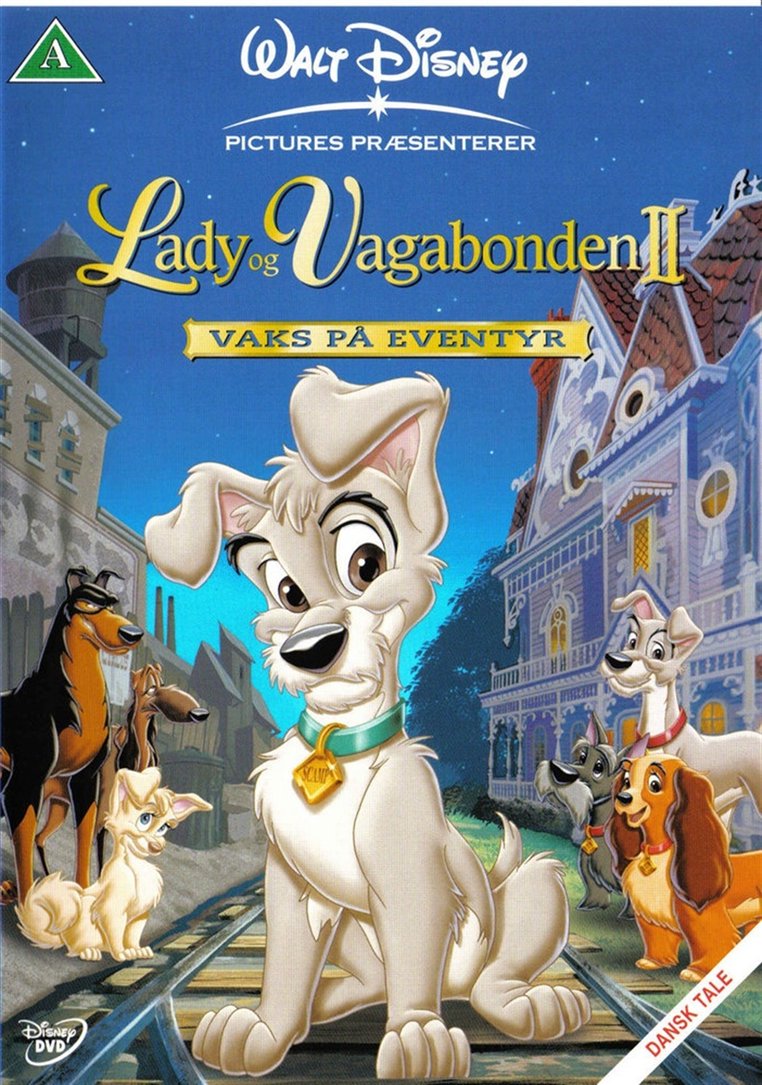 Lady og Vagabonden 2 - Vaks på eventyr (DVD)