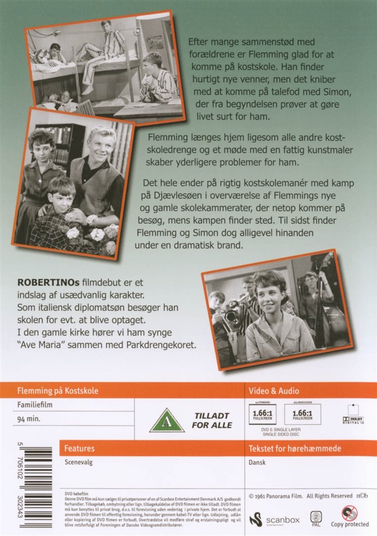 Flemming på kostskole (DVD)