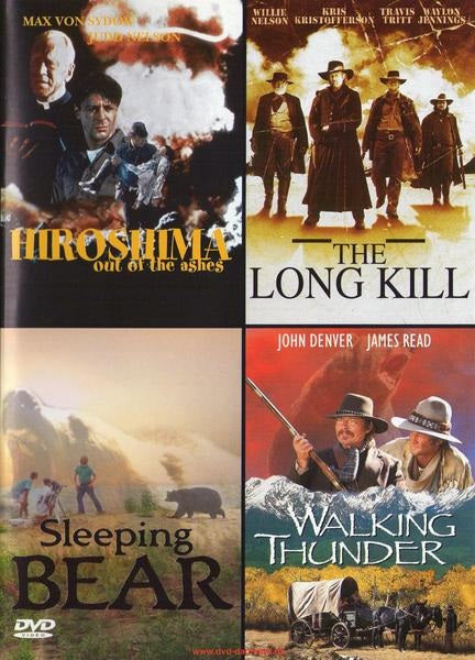 Hiroshima: Out of the Ashes / The Long Kill / Sleeping Bear / Walking Thunder (DVD)