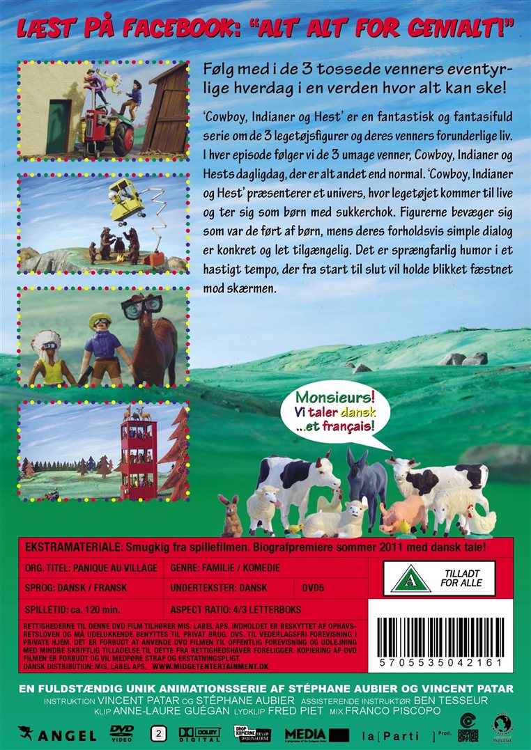 Cowboy, Indianer og Hest (DVD)