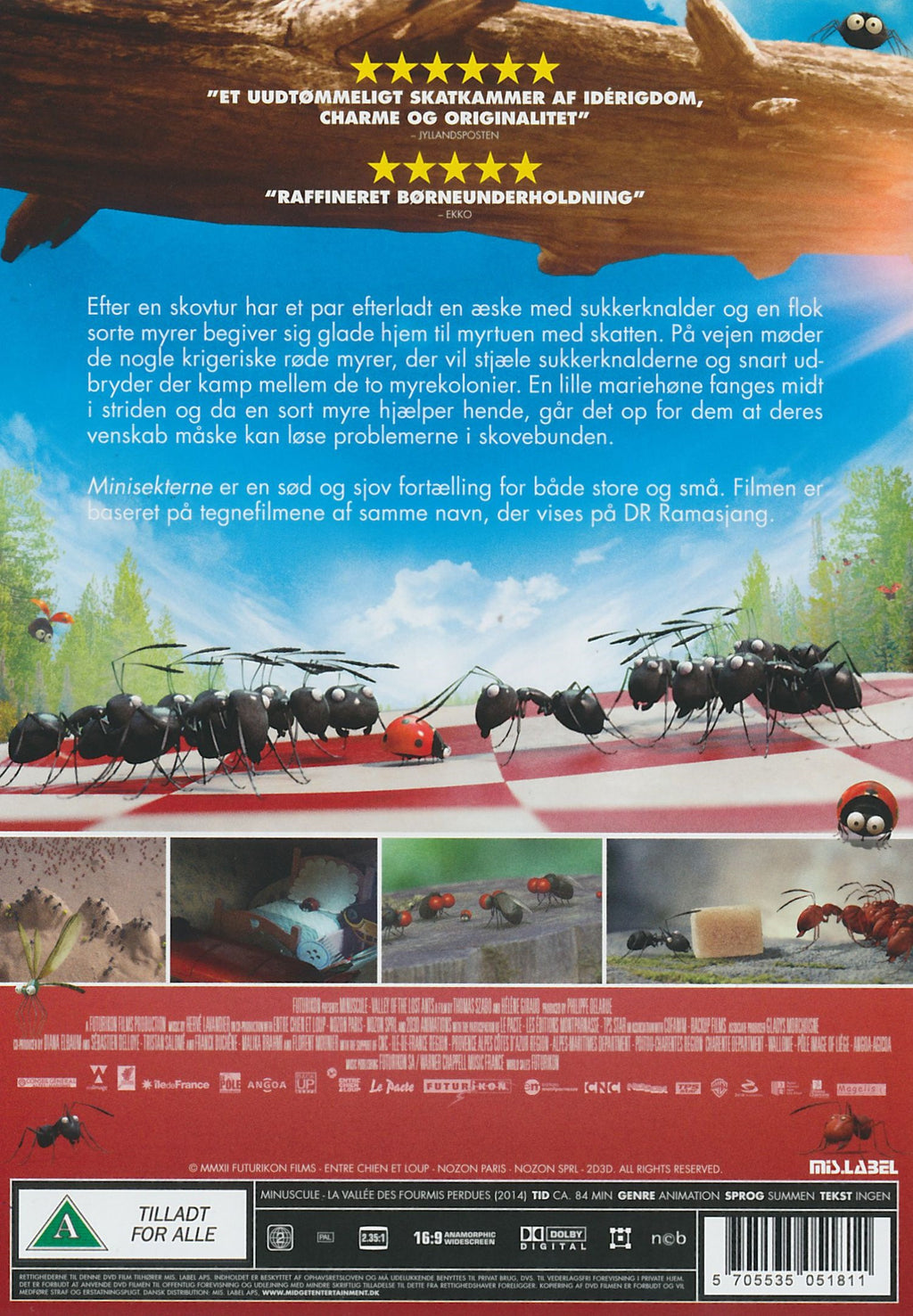 Minisekterne - Kampen om myrernes dal (DVD)