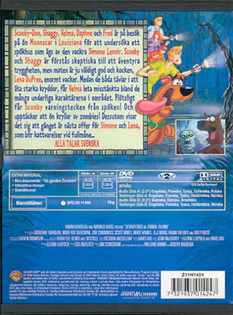 Scooby-Doo På Zombieøen (DVD)