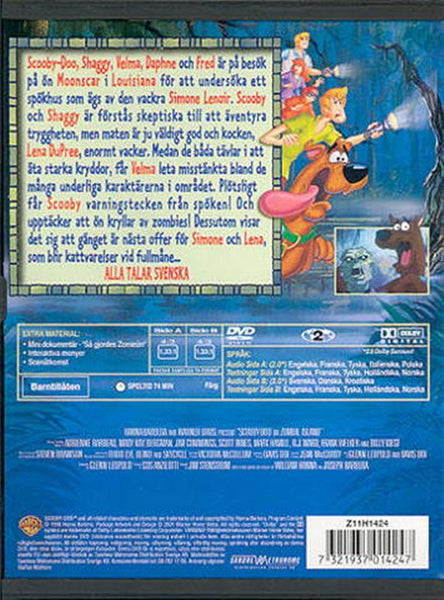 Scooby-Doo På Zombieøen (DVD)