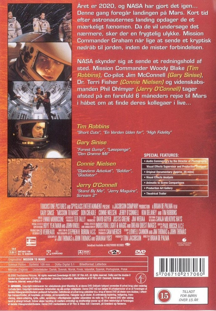 Mission to Mars (DVD)