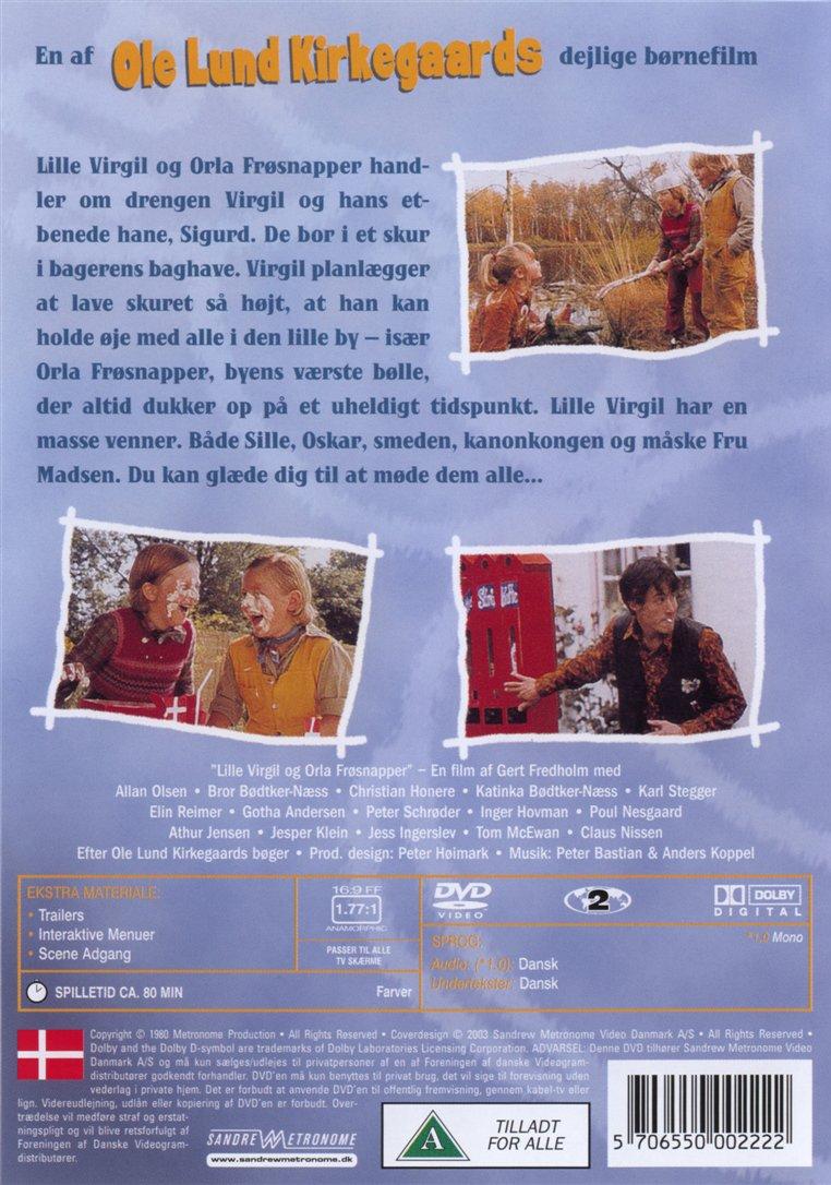 Lille Virgil og Orla Frøsnapper (DVD)