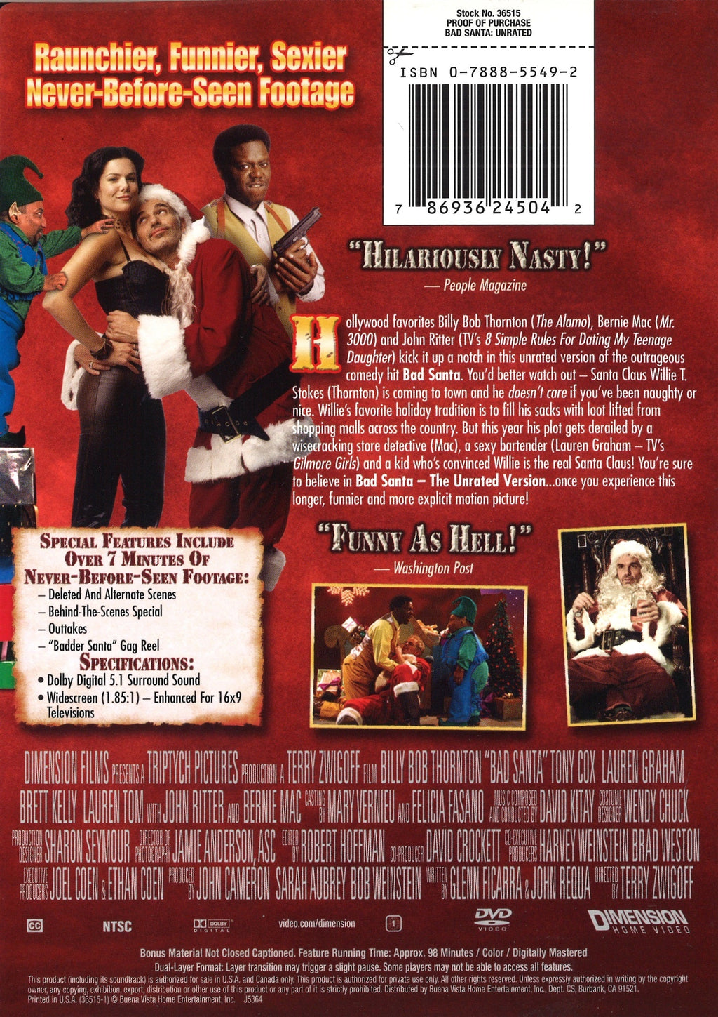 Badder Santa (DVD)