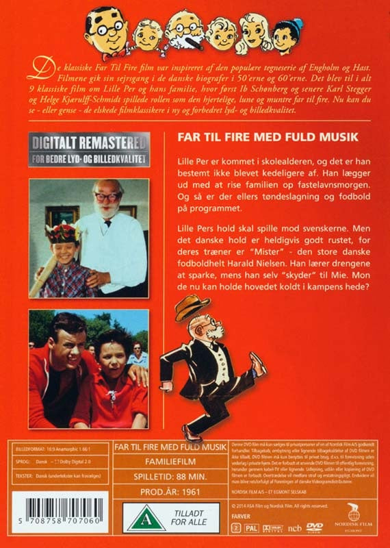 Far til fire med fuld musik (DVD)