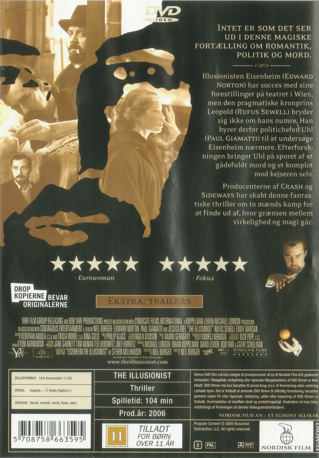 Illusionisten (DVD)