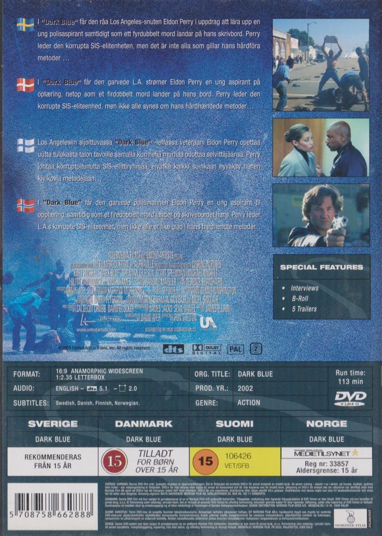 Dark Blue (DVD)