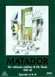 Matador: De voksnes rækker & Hr. Stein 1941-43 - Episode 17 & 18 (DVD)