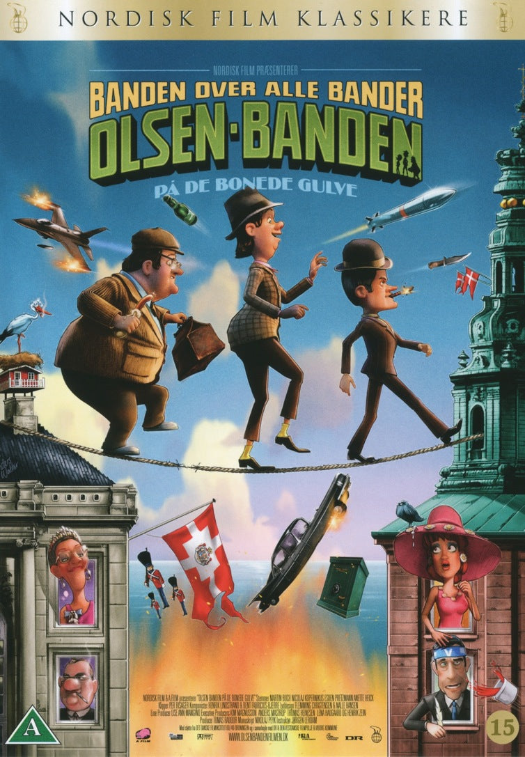 Olsen-banden på de bonede gulve (DVD)