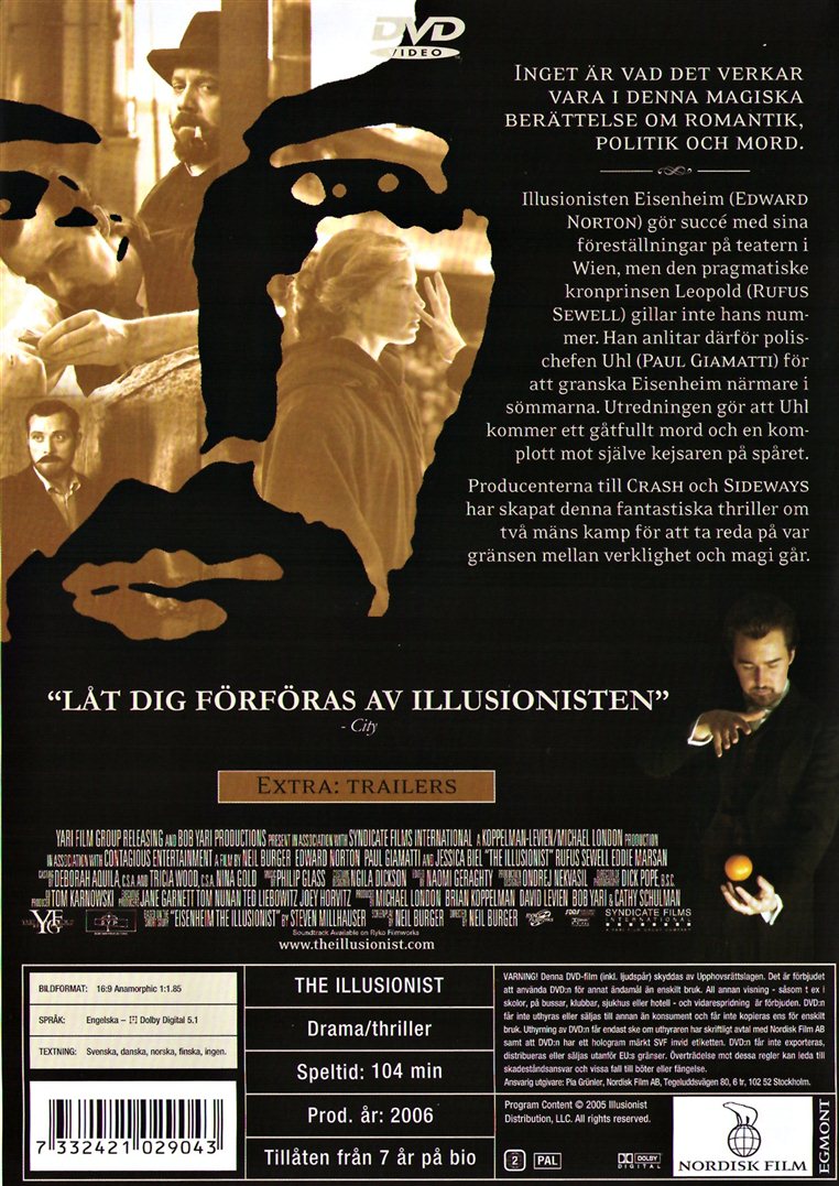 Illusionisten (DVD)