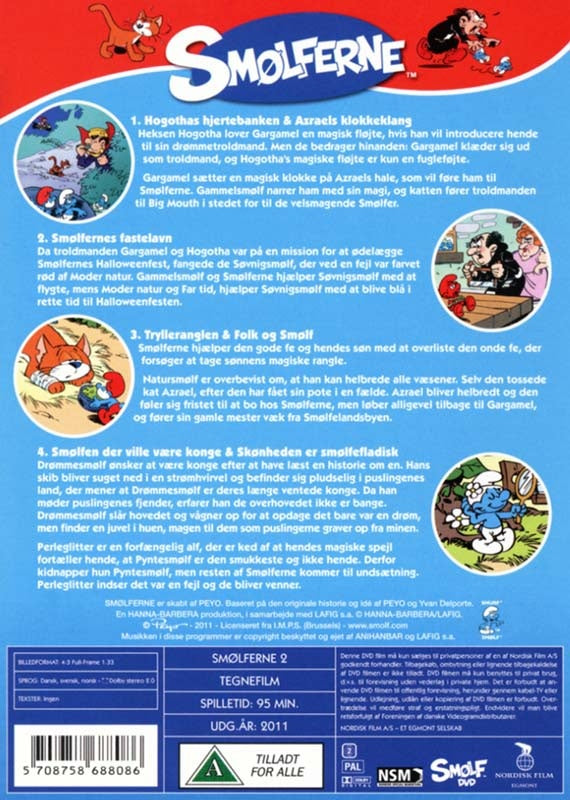 Smølferne 2 - Azraels Klokkeklang (DVD)