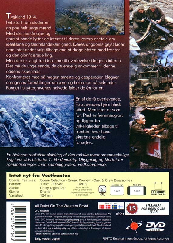 Intet nyt fra Vestfronten (DVD)