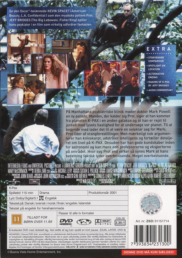 K-PAX (DVD)