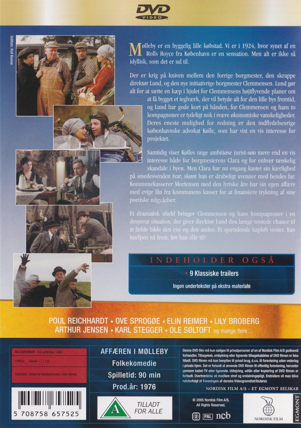 Affæren i Mølleby (DVD)