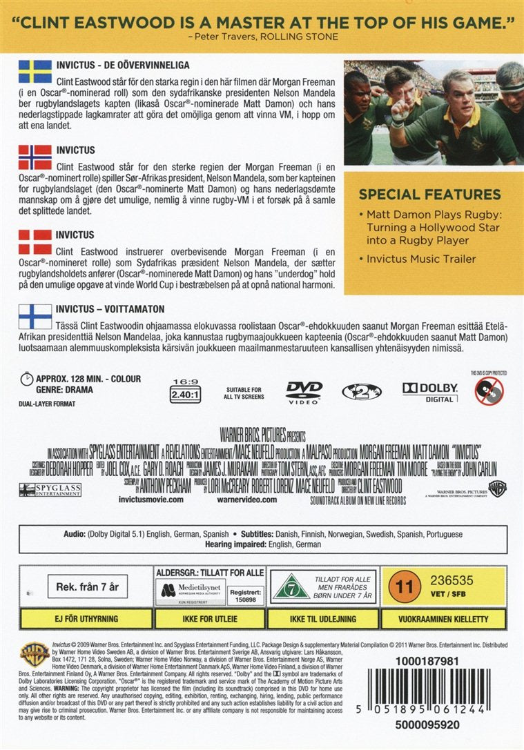 Invictus (DVD)