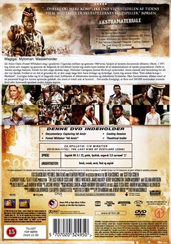 The Last King of Scotland (DVD)