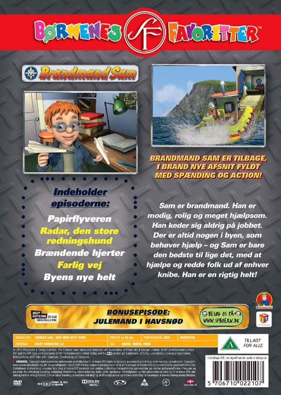 Brandmand Sam  - Byens Helt (DVD)