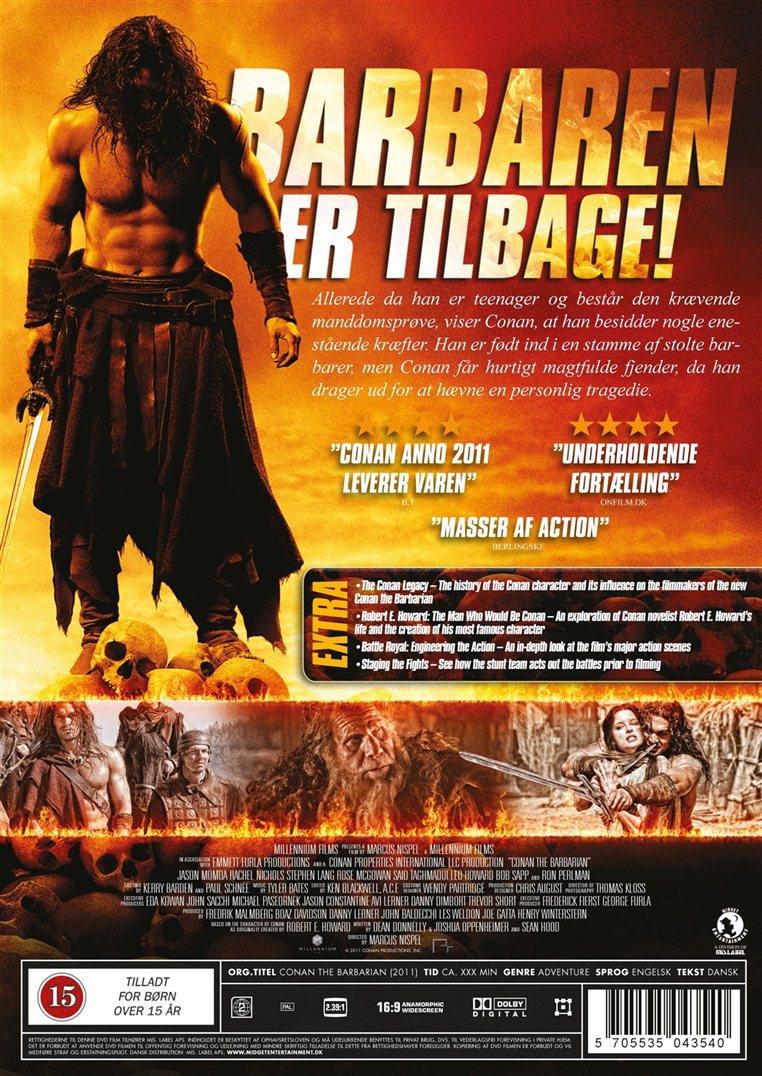 Conan The Barbarian (DVD)