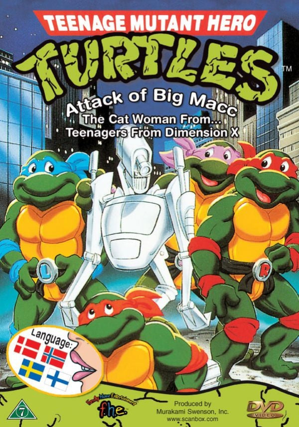 Teenage Mutant Hero Turtles: Attack of Big Macc (DVD)