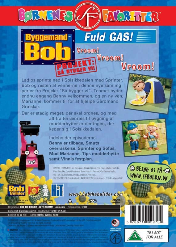 Byggemand Bob - Fuld Gas (DVD)
