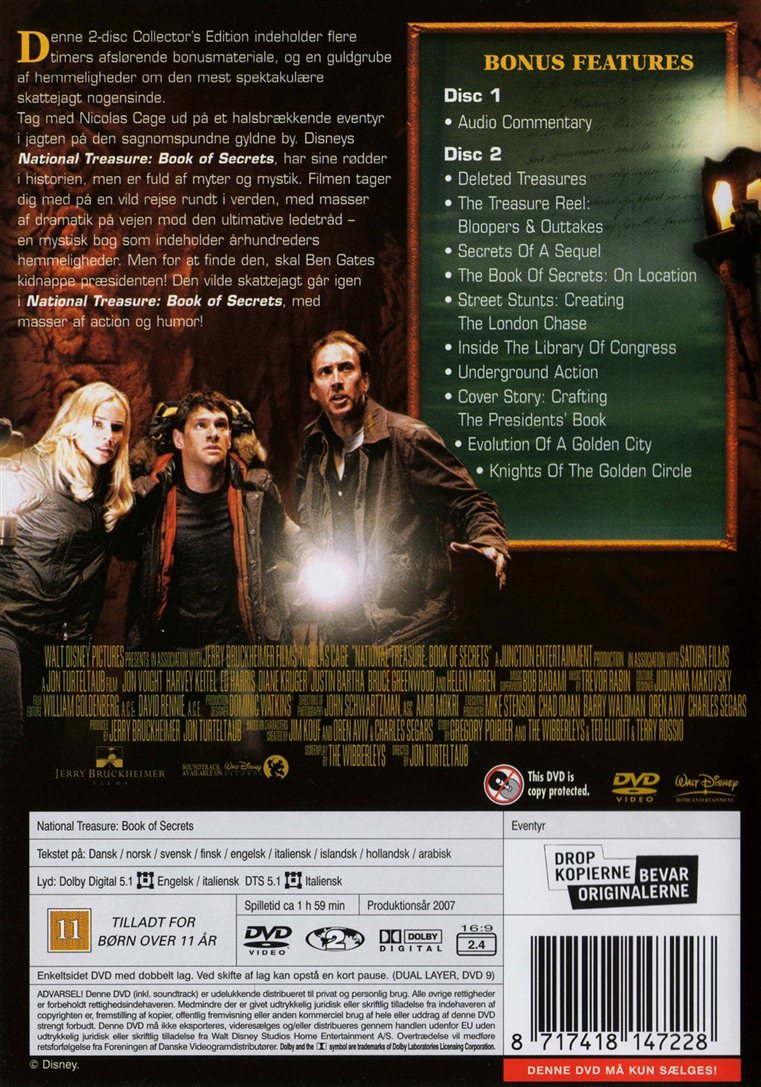 National Treasure 2: Book of Secrets (DVD)