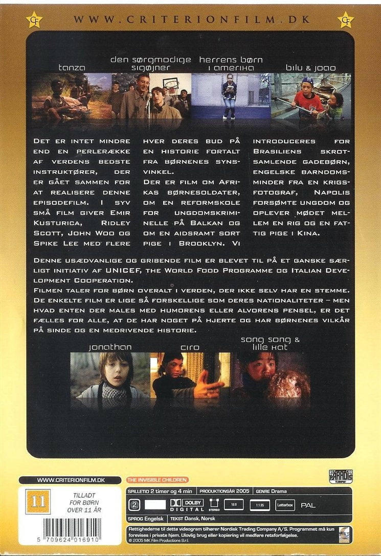 De Usynlige Børn (DVD)