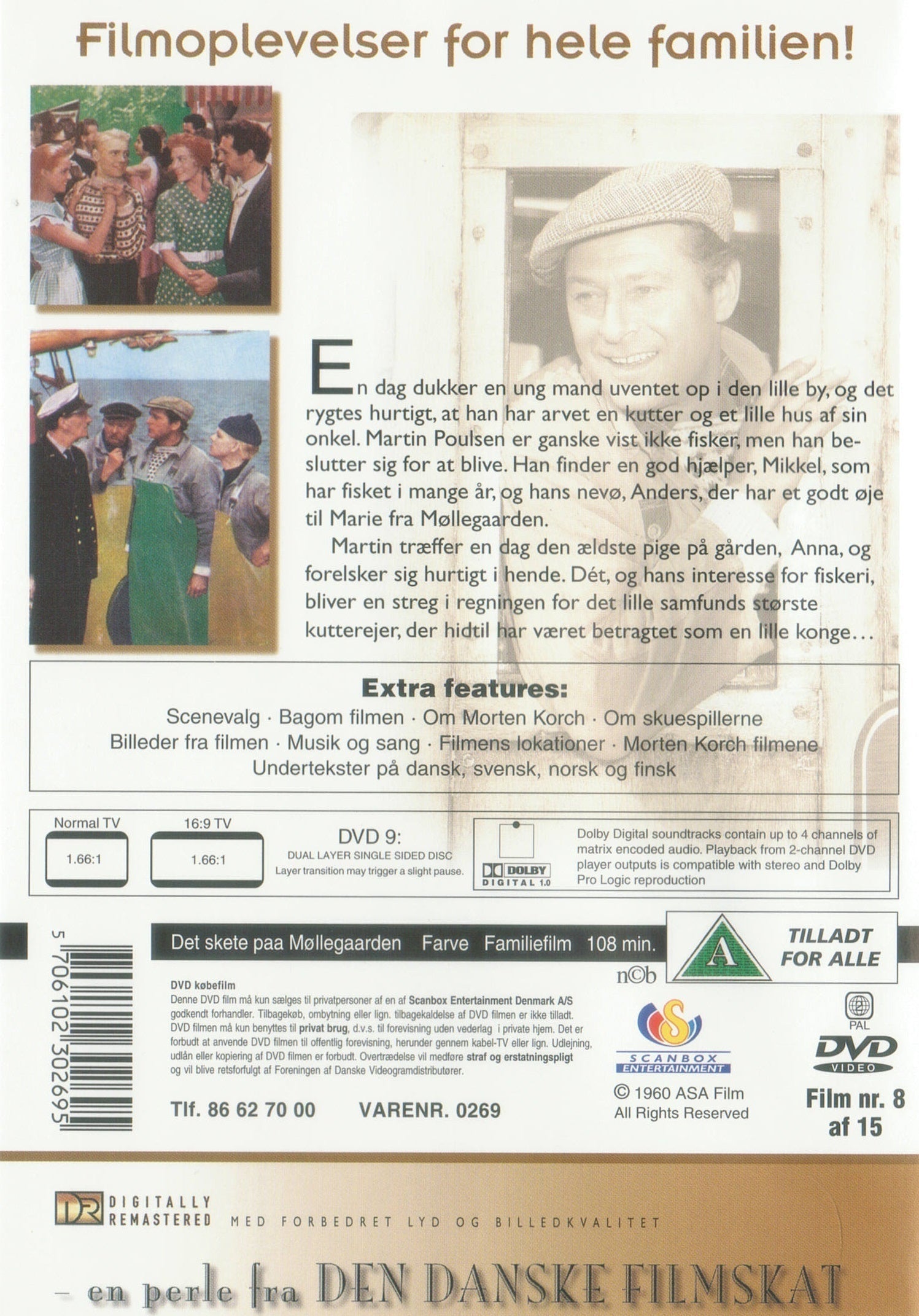 Det skete paa Møllegaarden (DVD)