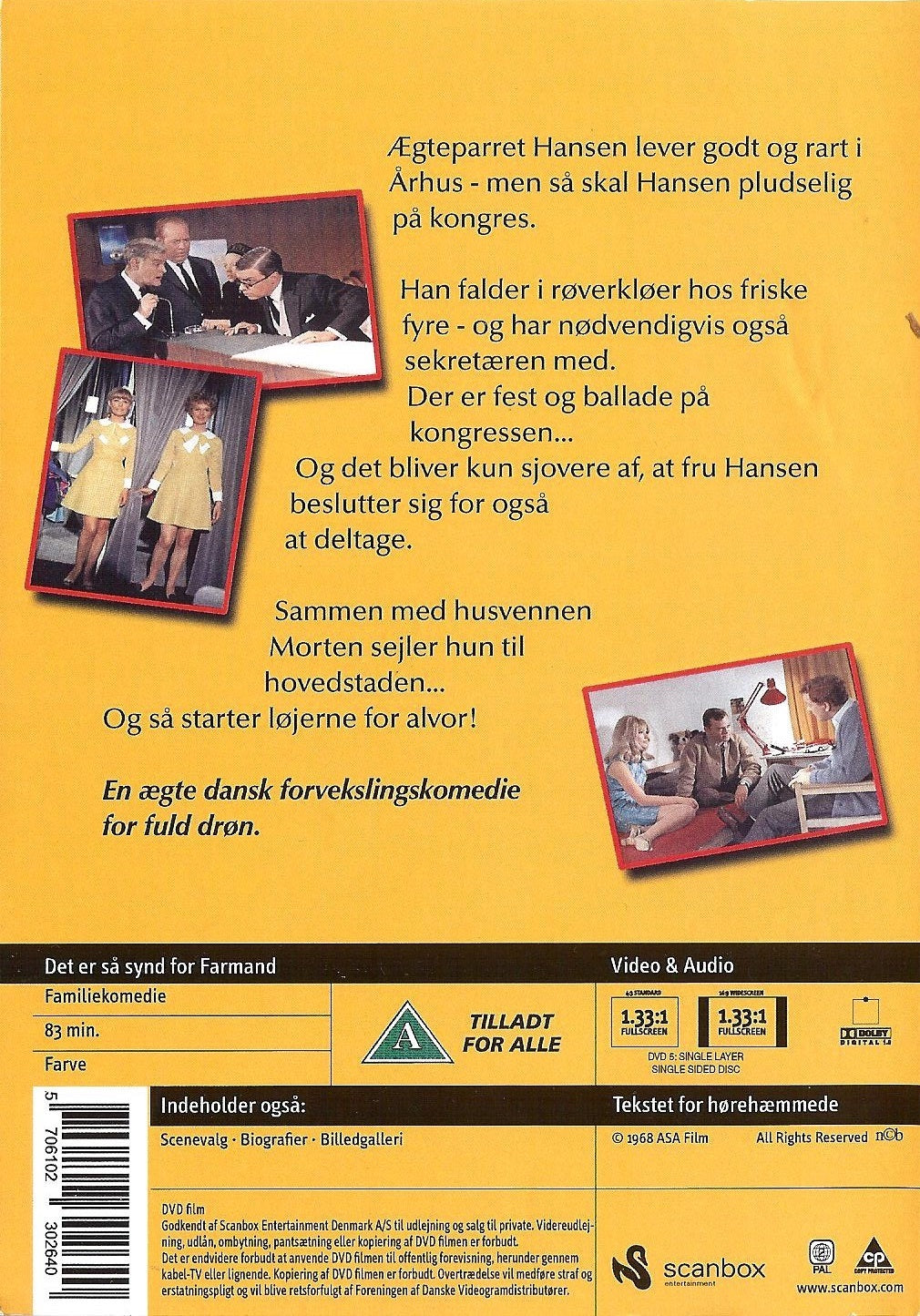 Det er så synd for farmand (DVD)