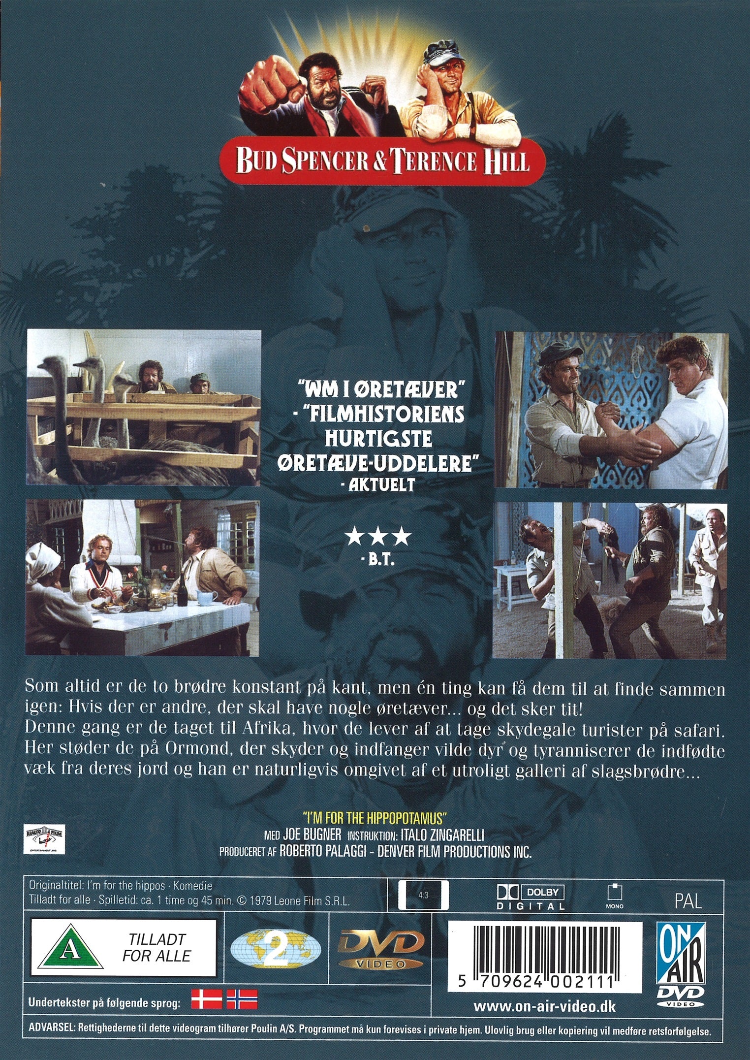 Vi holder med flodhestene (DVD)