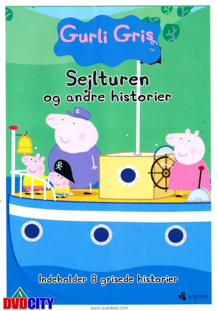 Gurli Gris - Sejlturen og andre historier (DVD)