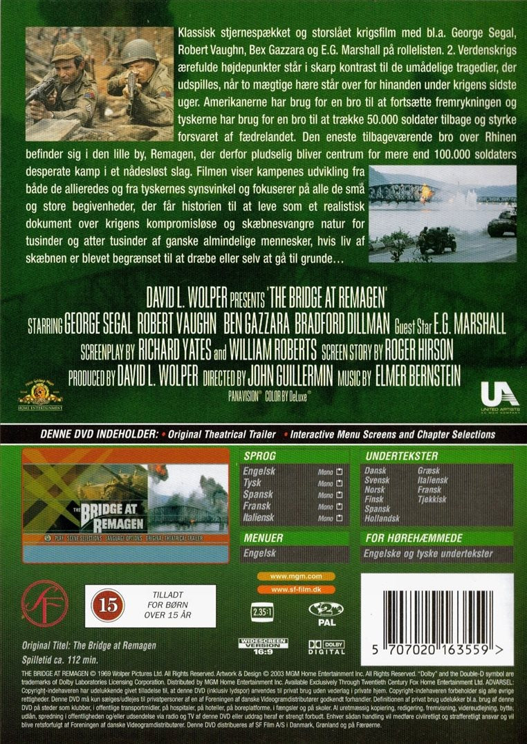 Broen ved Remagen (DVD)
