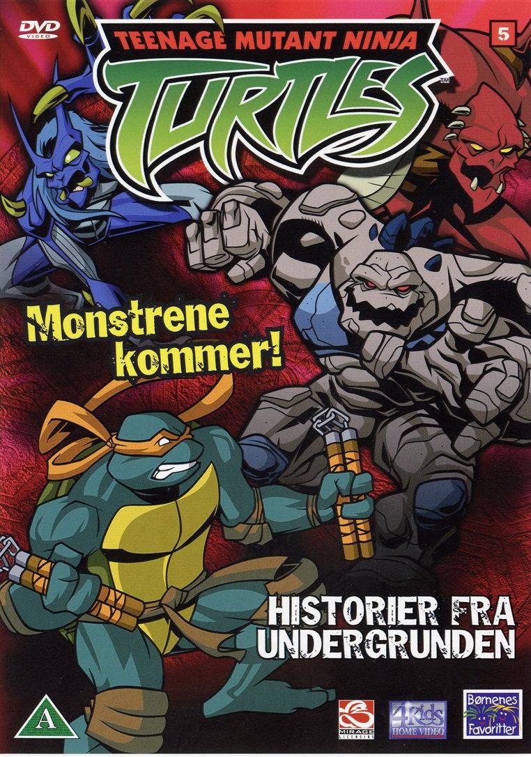 Turtles 5: Monstrene kommer! (DVD)