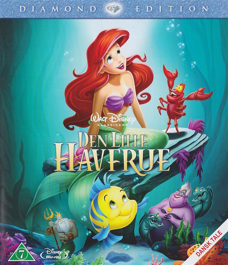 Den Lille Havfrue (Blu-ray)