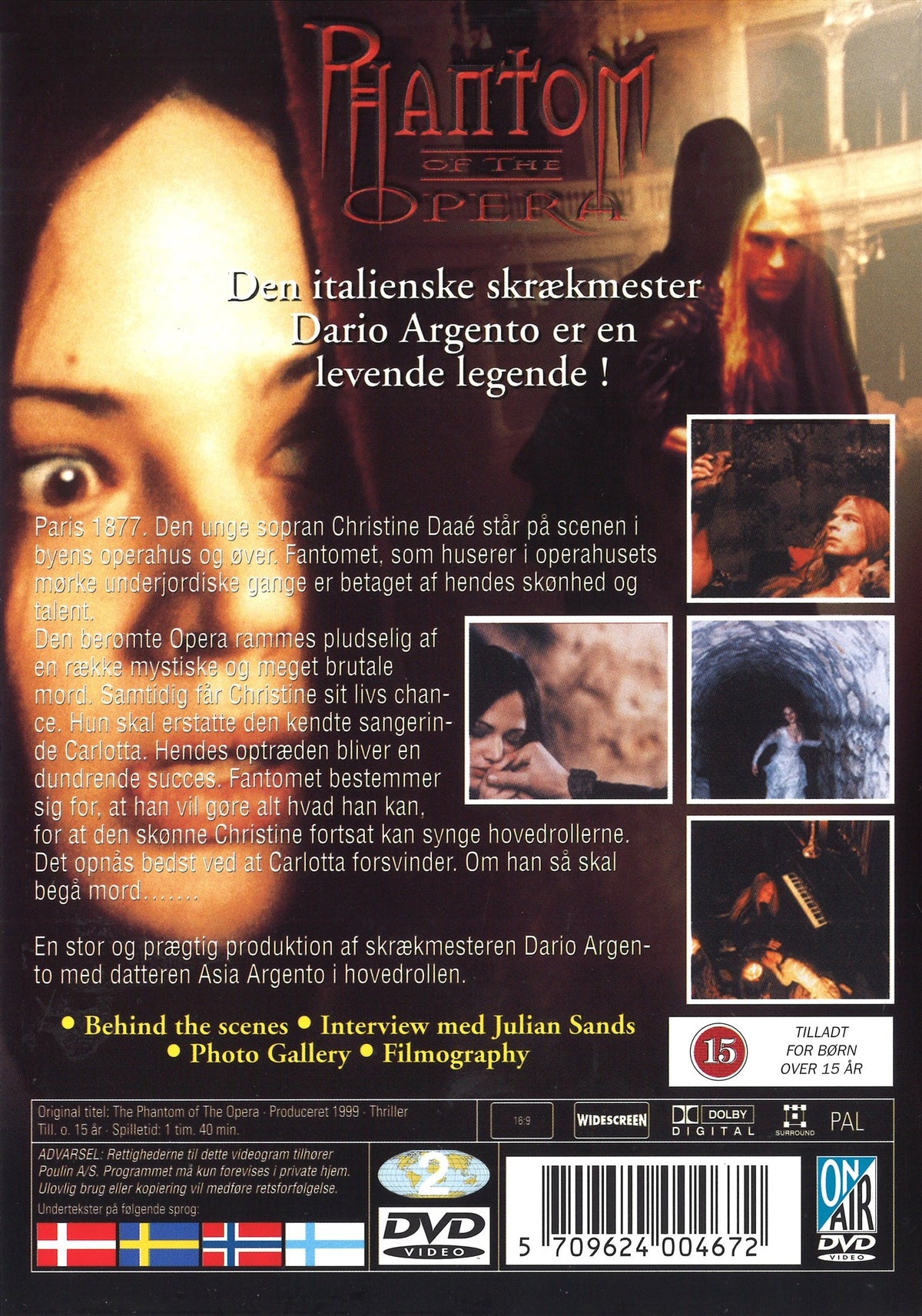 The Phantom of the Opera (DVD)